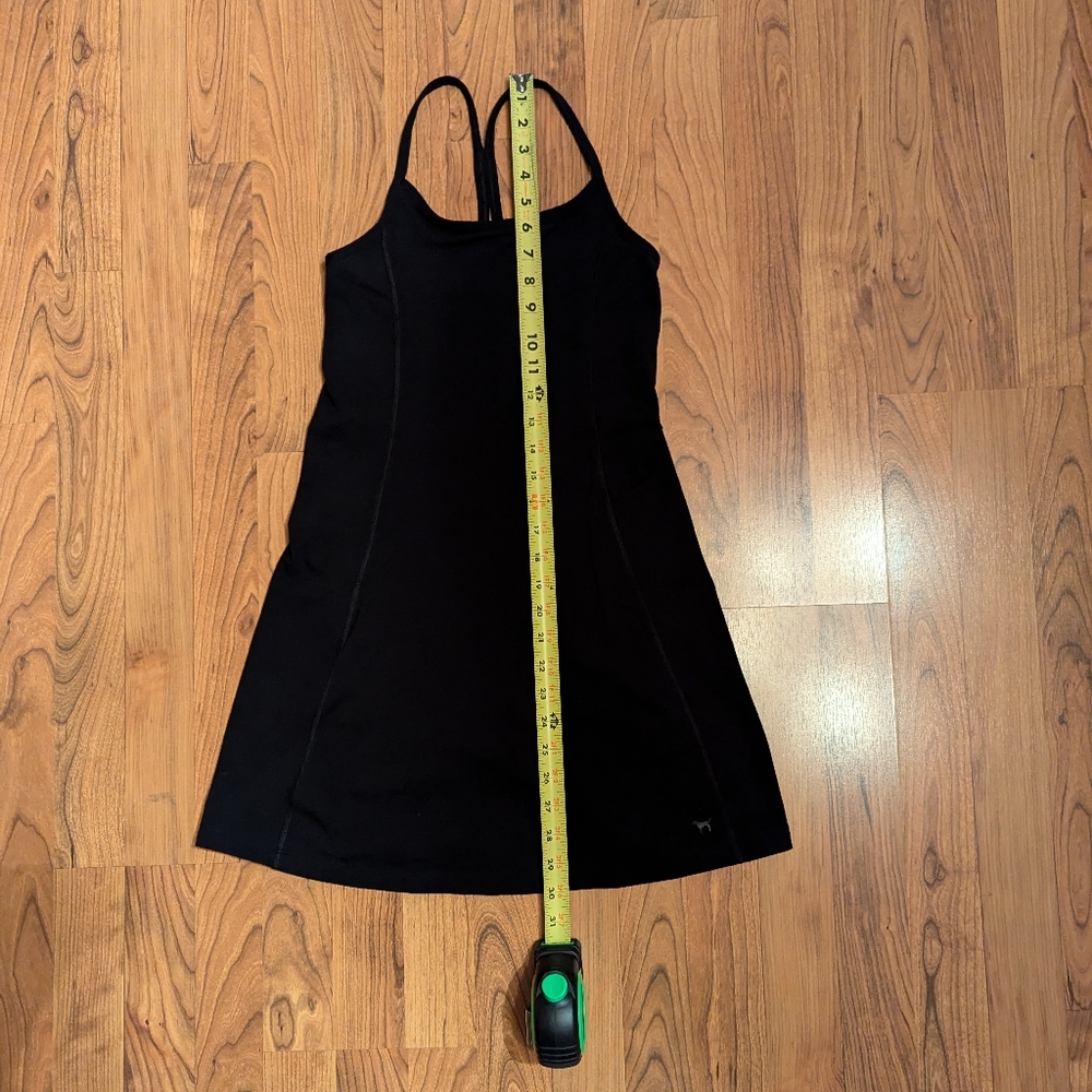 NWOT PINK Racerback Sports Dress in Black, Size XS - Picture 5 of 8